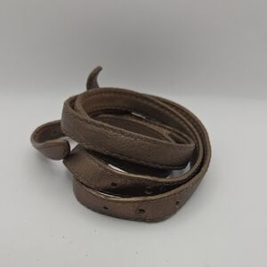 Brown Leather Pair Of Replacement Straps